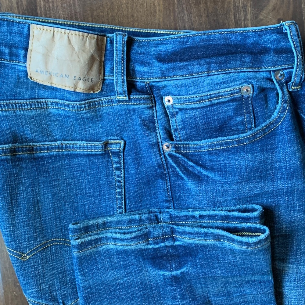 American Eagle Outfitters Women's Blue Jeans
